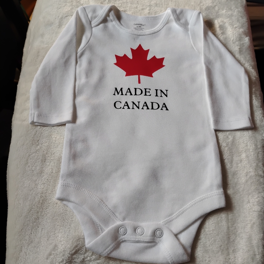 "Made In Canada" Bodysuit